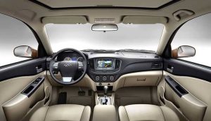 خودرو mvm 550 - فضای داخلی