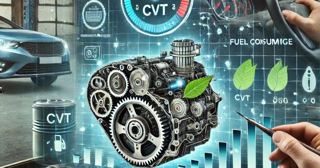 تاثیر تعمیر گیربکس cvt در مصرف سوخت